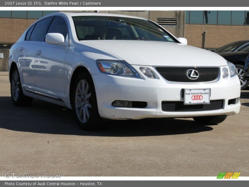 Starfire White Pearl / Cashmere 2007 Lexus GS 350