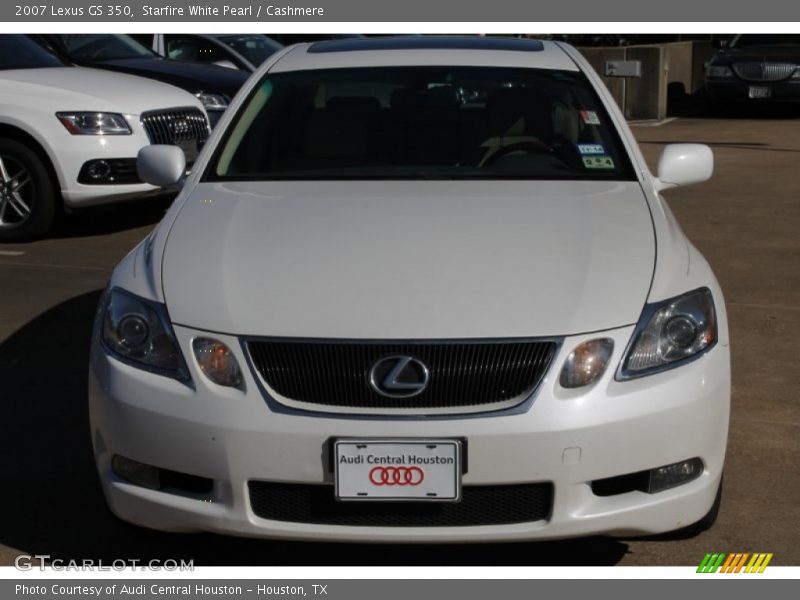 Starfire White Pearl / Cashmere 2007 Lexus GS 350