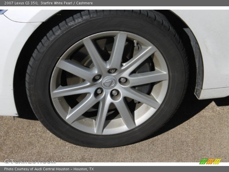 Starfire White Pearl / Cashmere 2007 Lexus GS 350