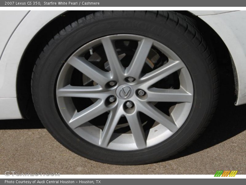 Starfire White Pearl / Cashmere 2007 Lexus GS 350