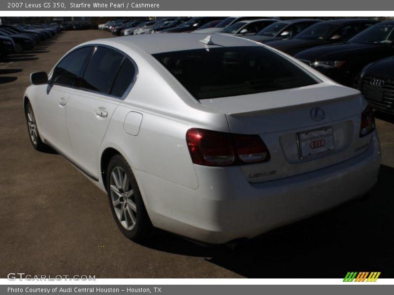 Starfire White Pearl / Cashmere 2007 Lexus GS 350