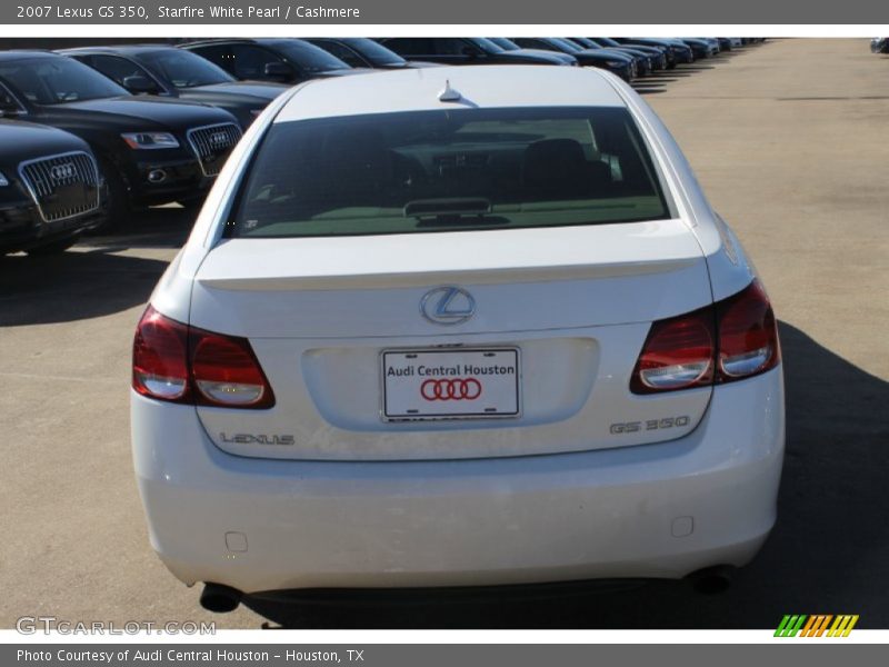 Starfire White Pearl / Cashmere 2007 Lexus GS 350