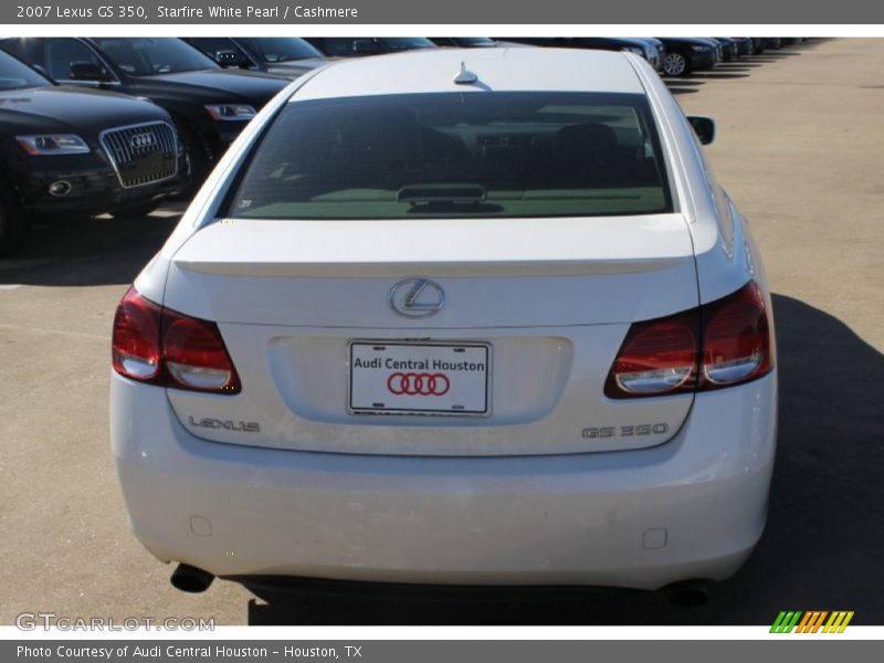 Starfire White Pearl / Cashmere 2007 Lexus GS 350