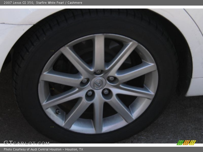 Starfire White Pearl / Cashmere 2007 Lexus GS 350