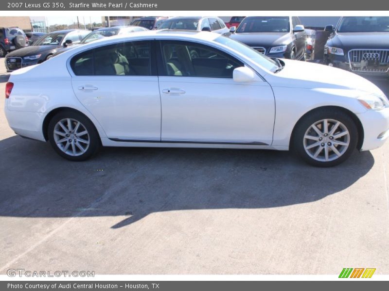 Starfire White Pearl / Cashmere 2007 Lexus GS 350
