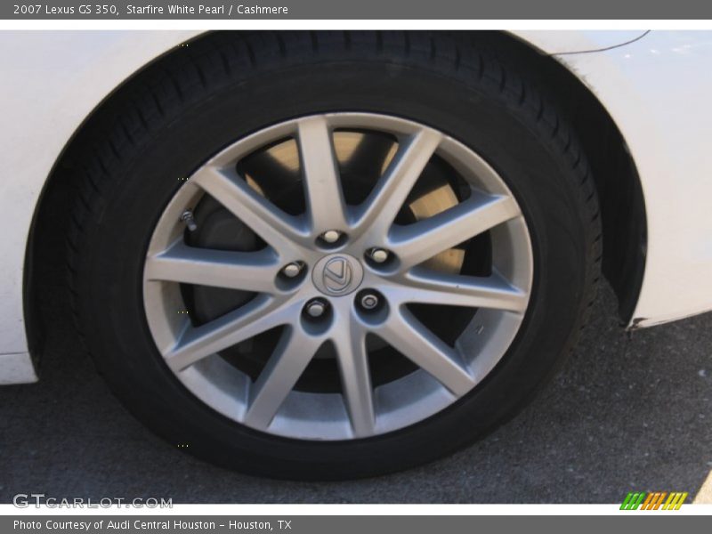 Starfire White Pearl / Cashmere 2007 Lexus GS 350