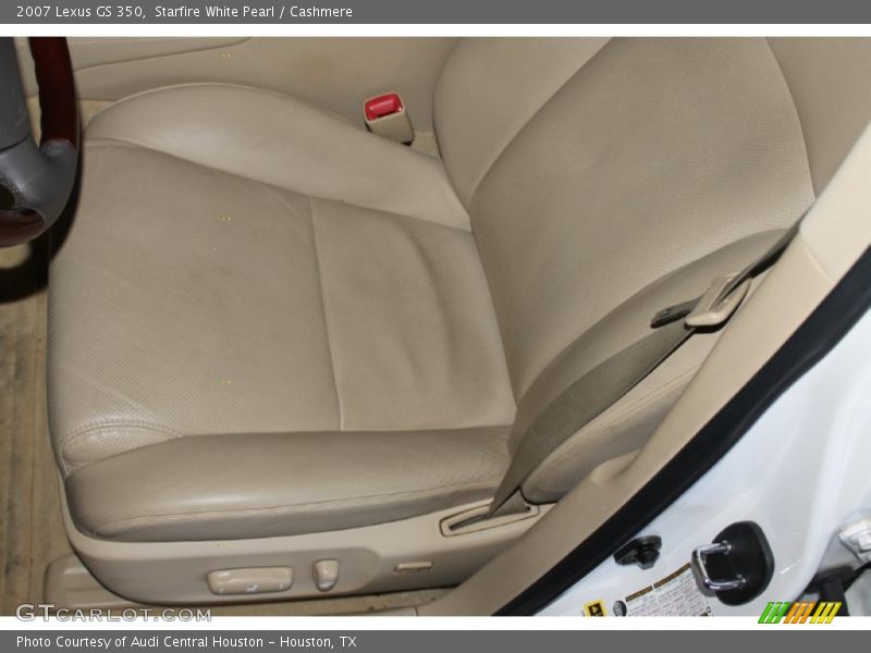 Starfire White Pearl / Cashmere 2007 Lexus GS 350