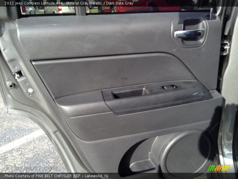 Mineral Gray Metallic / Dark Slate Gray 2012 Jeep Compass Latitude 4x4