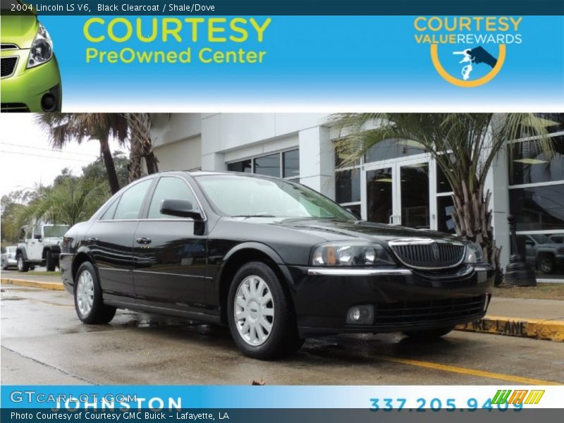Black Clearcoat / Shale/Dove 2004 Lincoln LS V6