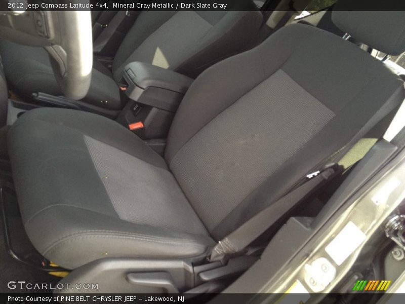 Mineral Gray Metallic / Dark Slate Gray 2012 Jeep Compass Latitude 4x4