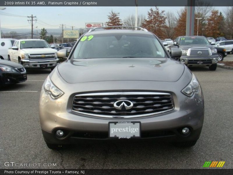 Platinum Graphite / Graphite 2009 Infiniti FX 35 AWD