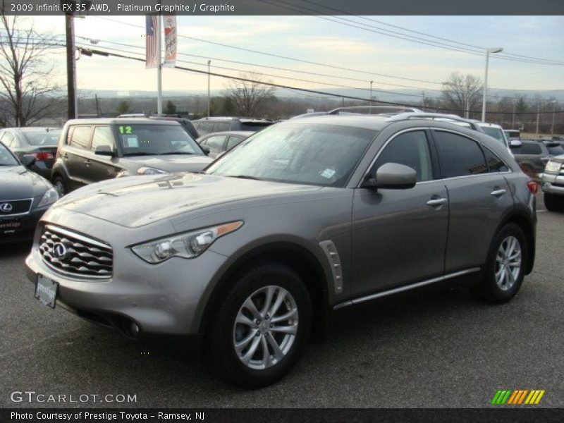 Platinum Graphite / Graphite 2009 Infiniti FX 35 AWD