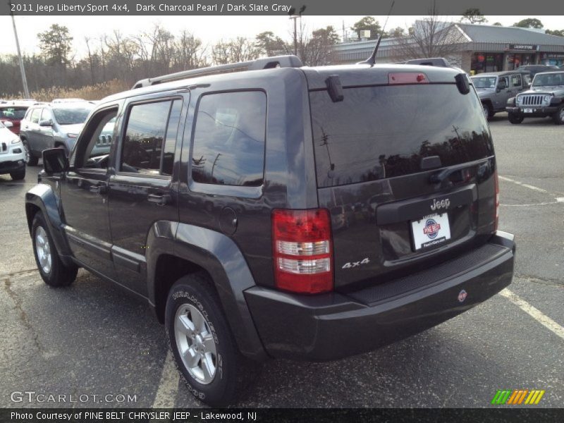 Dark Charcoal Pearl / Dark Slate Gray 2011 Jeep Liberty Sport 4x4