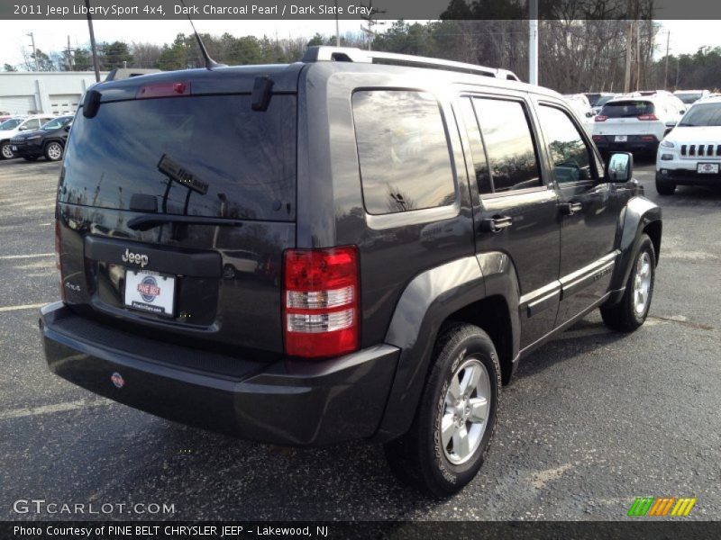 Dark Charcoal Pearl / Dark Slate Gray 2011 Jeep Liberty Sport 4x4