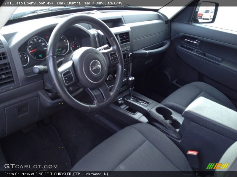 Dark Charcoal Pearl / Dark Slate Gray 2011 Jeep Liberty Sport 4x4