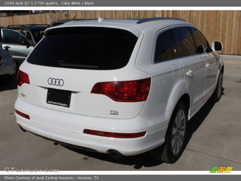 Calla White / Black 2009 Audi Q7 3.0 TDI quattro