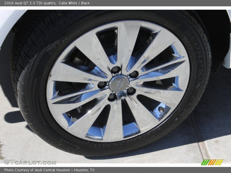 Calla White / Black 2009 Audi Q7 3.0 TDI quattro