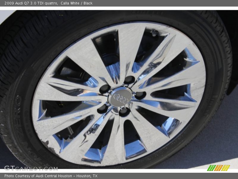 Calla White / Black 2009 Audi Q7 3.0 TDI quattro