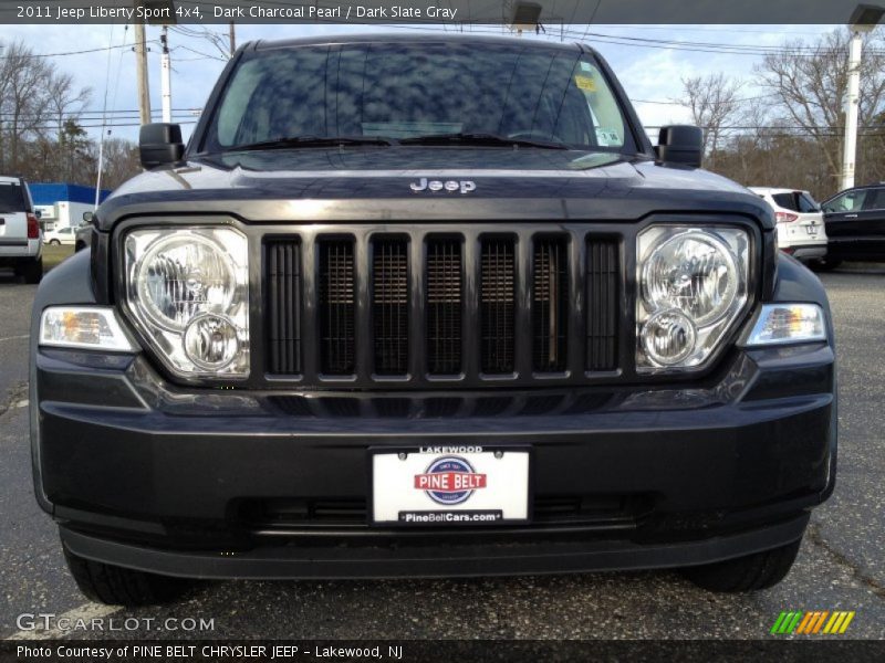 Dark Charcoal Pearl / Dark Slate Gray 2011 Jeep Liberty Sport 4x4