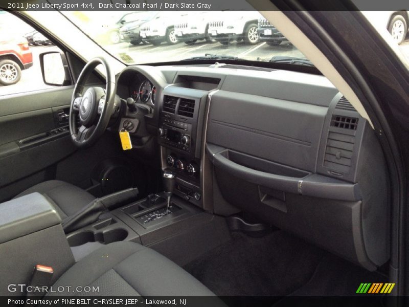 Dark Charcoal Pearl / Dark Slate Gray 2011 Jeep Liberty Sport 4x4