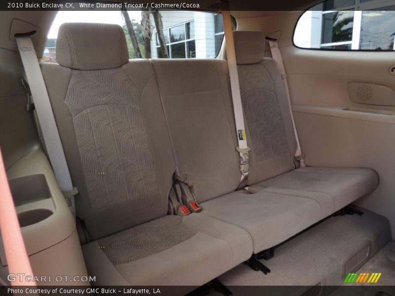 White Diamond Tricoat / Cashmere/Cocoa 2010 Buick Enclave CX