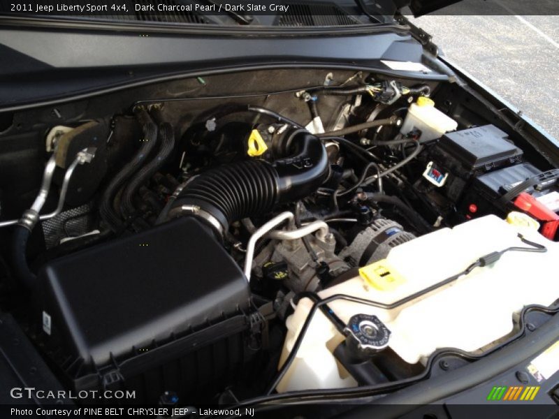 Dark Charcoal Pearl / Dark Slate Gray 2011 Jeep Liberty Sport 4x4