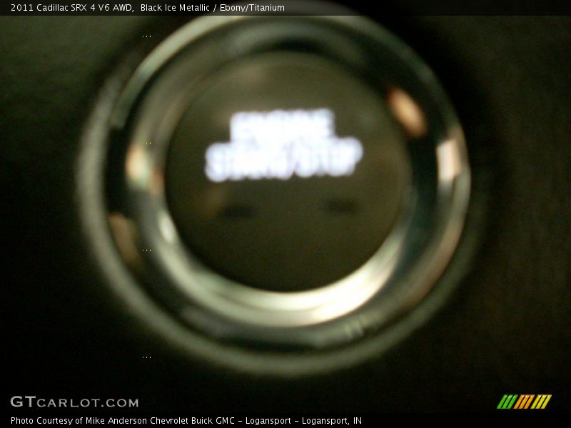 Black Ice Metallic / Ebony/Titanium 2011 Cadillac SRX 4 V6 AWD