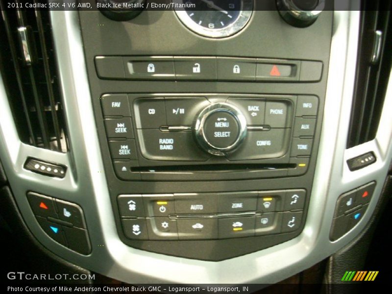 Black Ice Metallic / Ebony/Titanium 2011 Cadillac SRX 4 V6 AWD