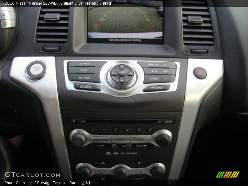 Brilliant Silver Metallic / Black 2010 Nissan Murano SL AWD
