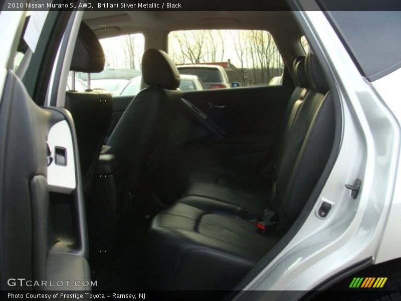 Brilliant Silver Metallic / Black 2010 Nissan Murano SL AWD