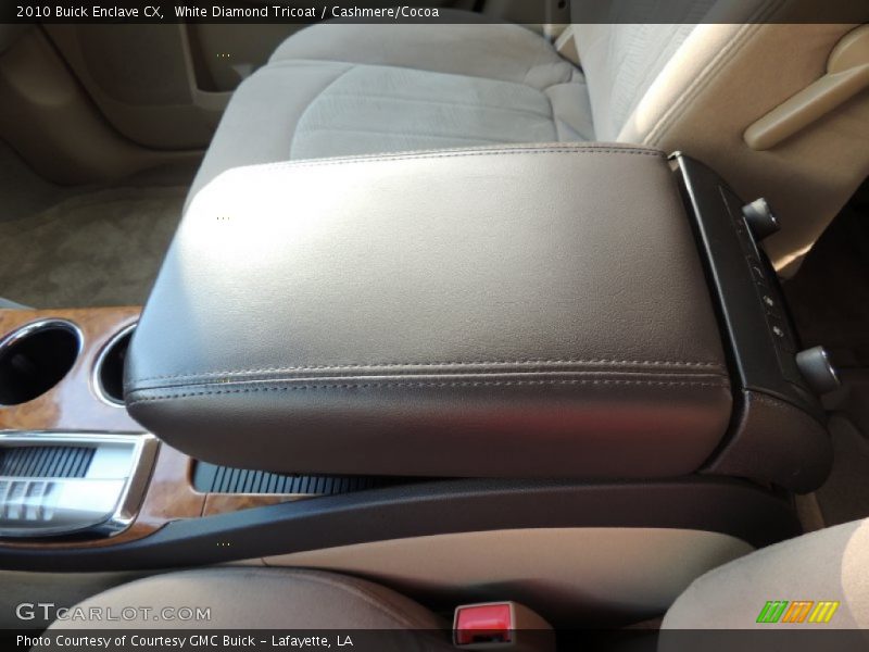 White Diamond Tricoat / Cashmere/Cocoa 2010 Buick Enclave CX