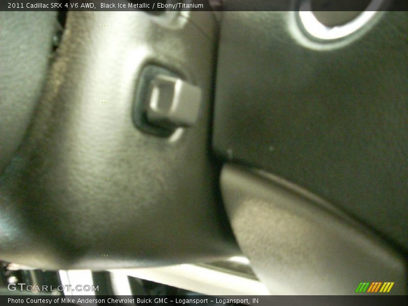 Black Ice Metallic / Ebony/Titanium 2011 Cadillac SRX 4 V6 AWD