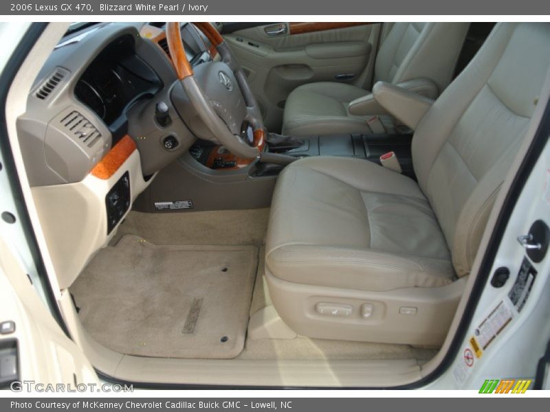 Blizzard White Pearl / Ivory 2006 Lexus GX 470