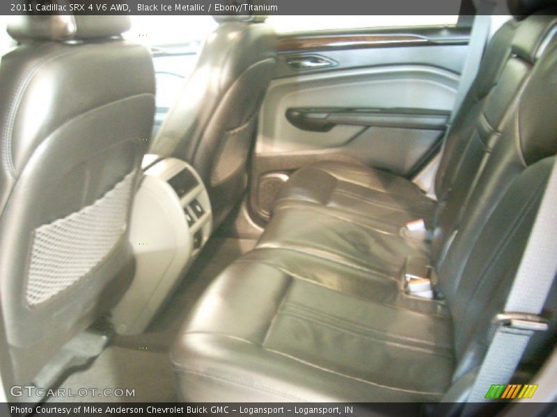Black Ice Metallic / Ebony/Titanium 2011 Cadillac SRX 4 V6 AWD