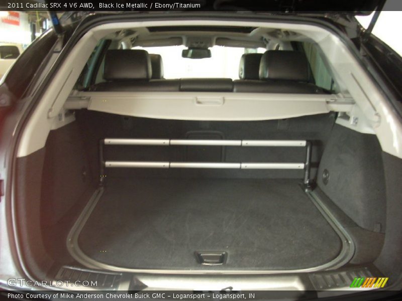 Black Ice Metallic / Ebony/Titanium 2011 Cadillac SRX 4 V6 AWD