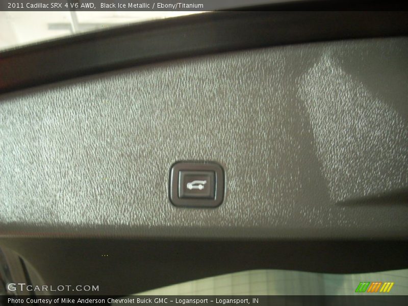 Black Ice Metallic / Ebony/Titanium 2011 Cadillac SRX 4 V6 AWD
