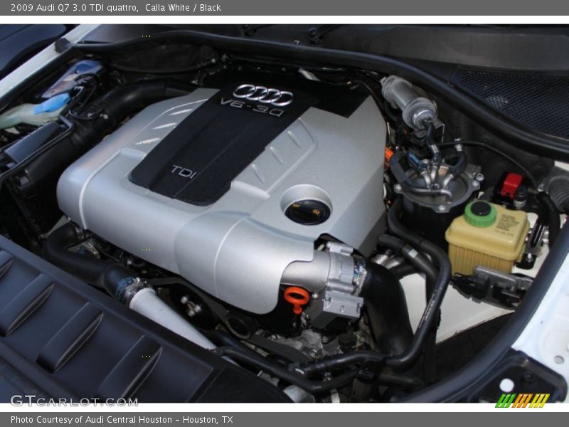 Calla White / Black 2009 Audi Q7 3.0 TDI quattro