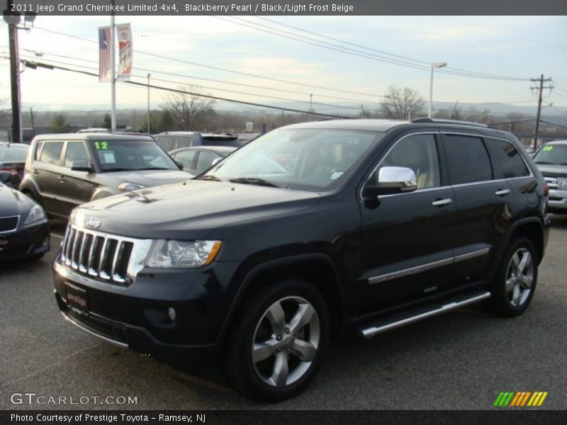 Blackberry Pearl / Black/Light Frost Beige 2011 Jeep Grand Cherokee Limited 4x4