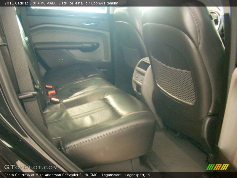 Black Ice Metallic / Ebony/Titanium 2011 Cadillac SRX 4 V6 AWD
