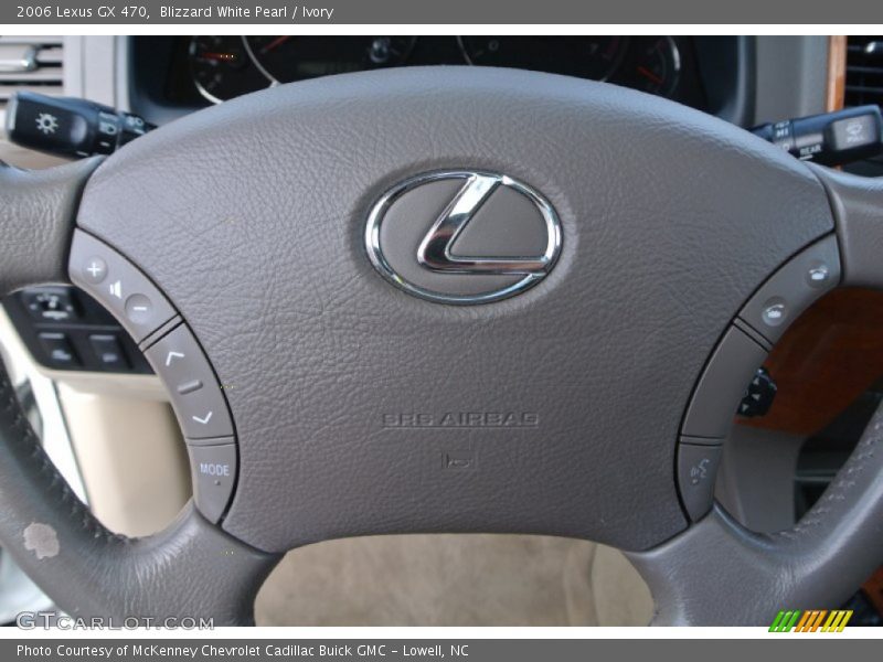 Blizzard White Pearl / Ivory 2006 Lexus GX 470