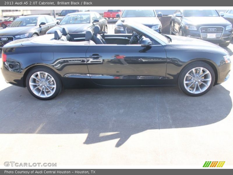 Brilliant Black / Black 2013 Audi A5 2.0T Cabriolet