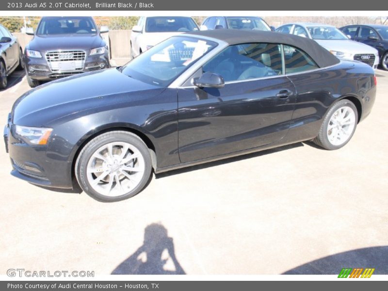 Brilliant Black / Black 2013 Audi A5 2.0T Cabriolet