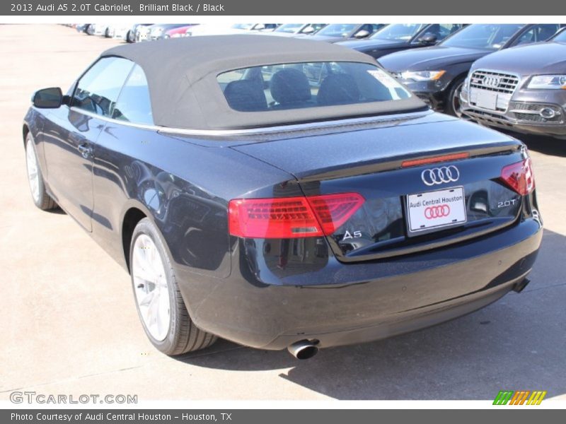 Brilliant Black / Black 2013 Audi A5 2.0T Cabriolet