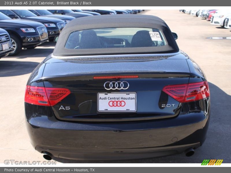 Brilliant Black / Black 2013 Audi A5 2.0T Cabriolet