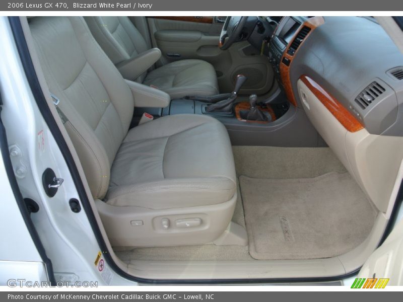Blizzard White Pearl / Ivory 2006 Lexus GX 470