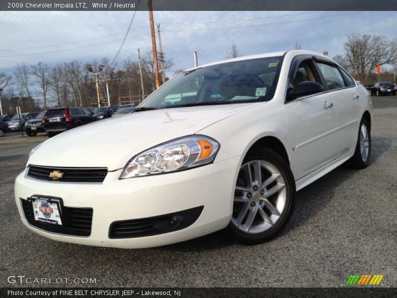 White / Neutral 2009 Chevrolet Impala LTZ