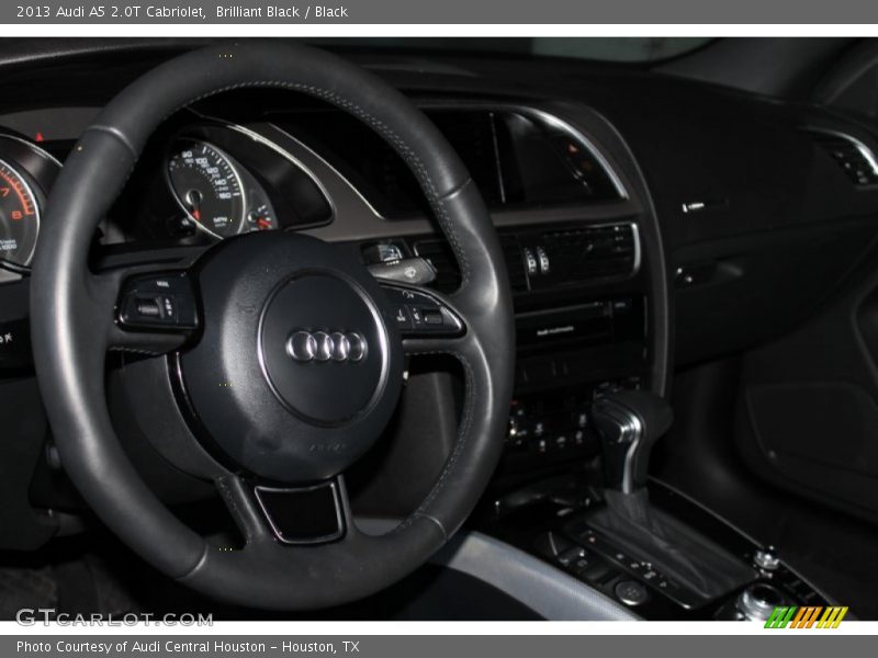 Brilliant Black / Black 2013 Audi A5 2.0T Cabriolet