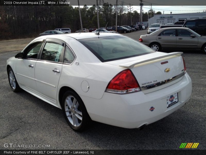 White / Neutral 2009 Chevrolet Impala LTZ