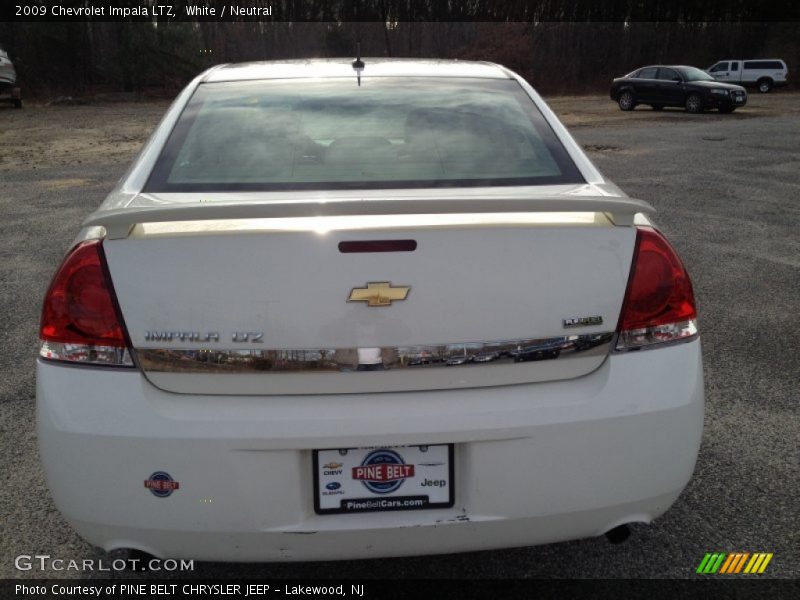 White / Neutral 2009 Chevrolet Impala LTZ