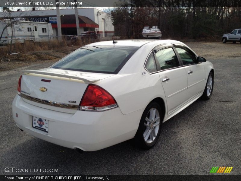White / Neutral 2009 Chevrolet Impala LTZ